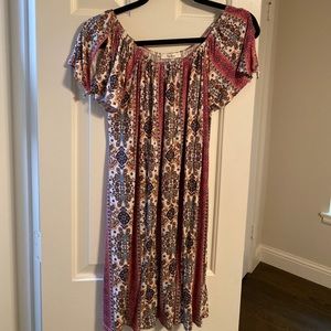 Off the shoulder tshirt dress